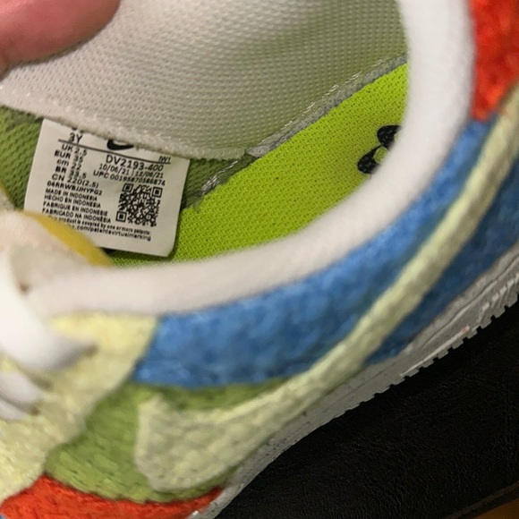 Kids Nike Air Force 1 Low Next Nature “Hemp-Multi”… - Picture 8 of 9